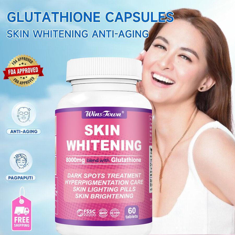 emily bright skin whitening glutathione 2000mg Brilliance Dark Spot Correction (1,500 mg) - 60 capsules Nature Glow Glutathione Collagen Luminescent