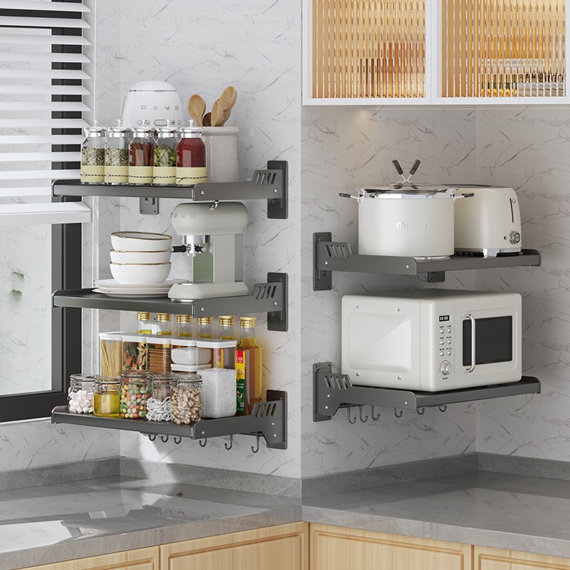 Countertop Multifunctional Storage Bracket, Kitchen Seasoning Rack for ...
