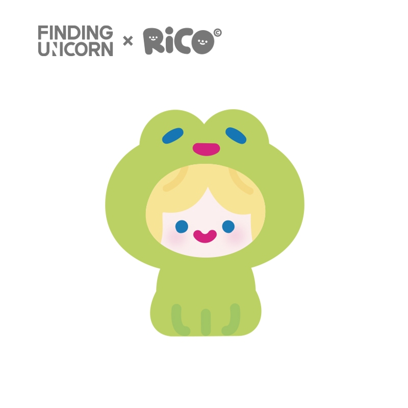 FINDING UNICORN CELL RiCO Happy Fluffy Series Plush Blind Box（Single ...