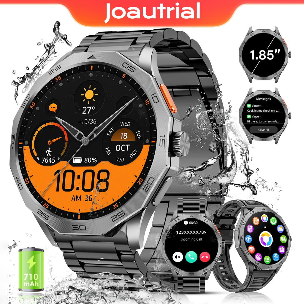 Joautrial DA03 Military HD Ultra Screen Touch Screen Smart Watch (1.85 ...