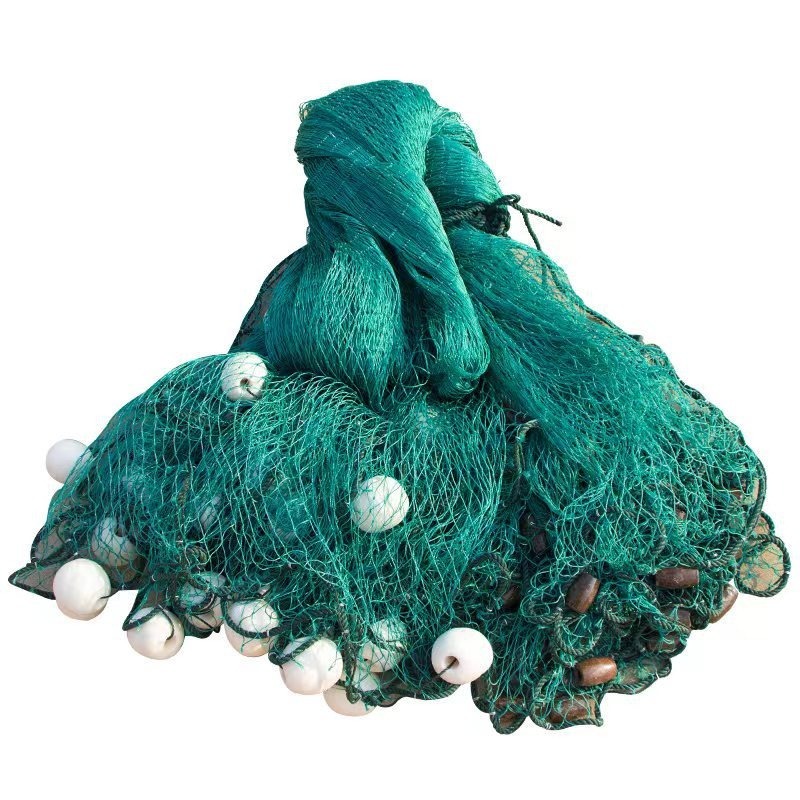 【Oversized fishing net】Fishing net Dragnet Pile floating net Trawl 10m ...
