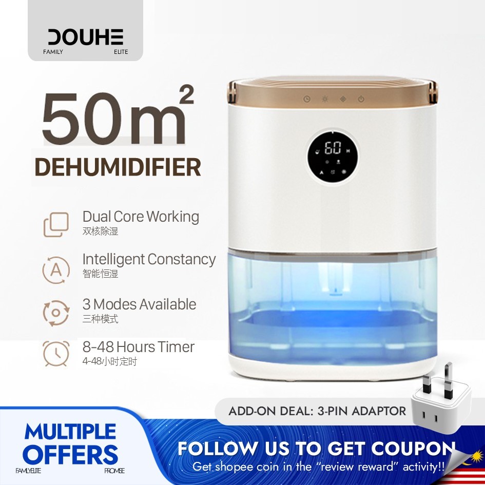 Xiaomi Douhe Dehumidifier for Bathroom Bedroom Air Dehumidifier ...