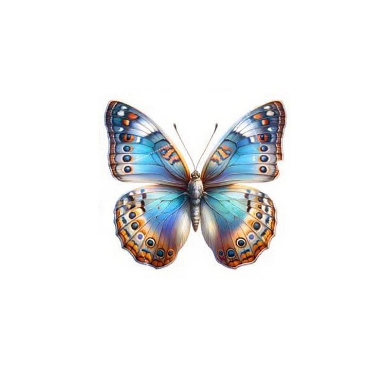 butterfly Car Stickers Motorcycle Bumper PVC Decals Occlusion Scratch ...