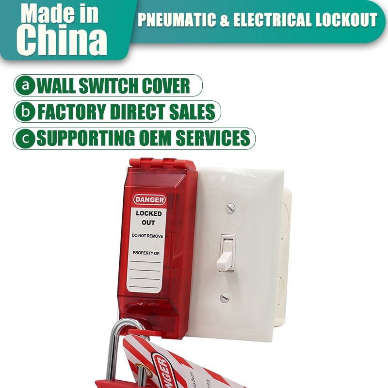 Universal Wall Type Switch Lock Button Protective Cover Visible ...