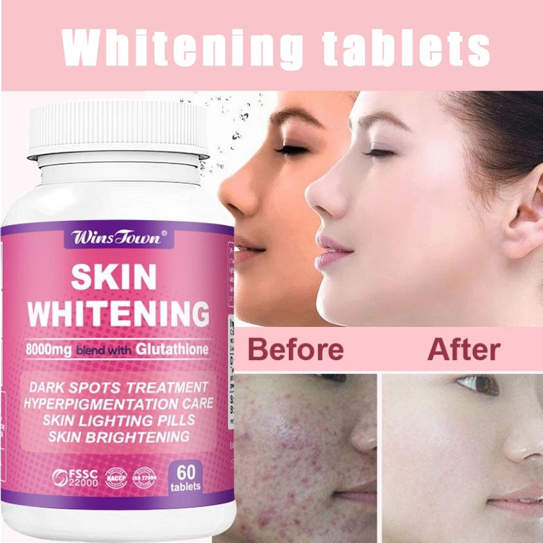 Glutathione Collagen Skin Glowing Pill Tablets Help Skin Whitening Anti  Aging Spot Removal Brightening 60 Tablets 60 Glutathione Kolagen | Shopee Malaysia
