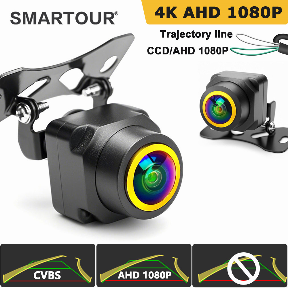 AHD 1080P Dynamic Trajectory REVERSE CAR CAMERA with Moving Guidelines ...