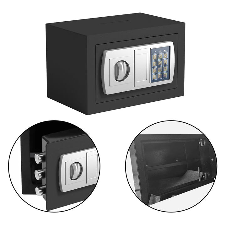 17E/20E/25E Small Digital Safety with Electronic Keypad Box Fire Proof ...