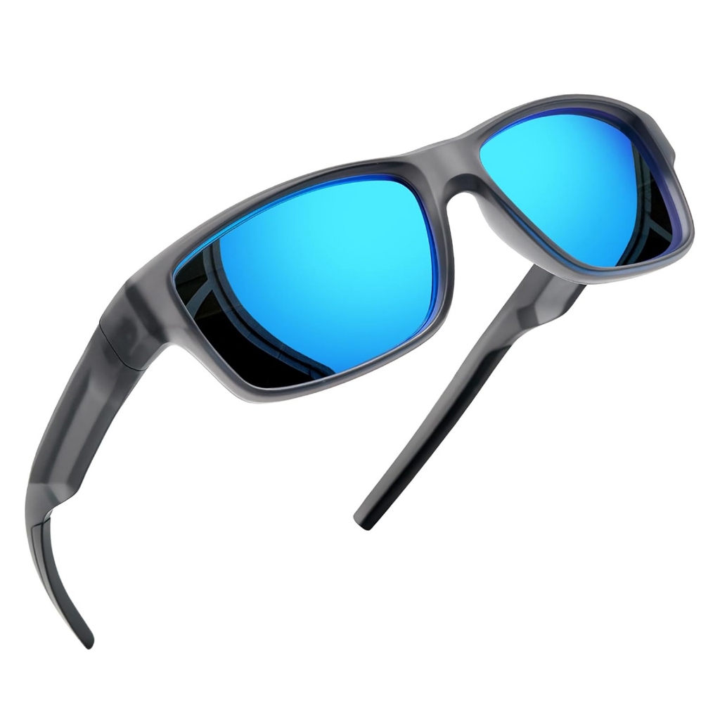RoShari R039 Sports Sunglasses Polarized UV Protection Square Shades ...