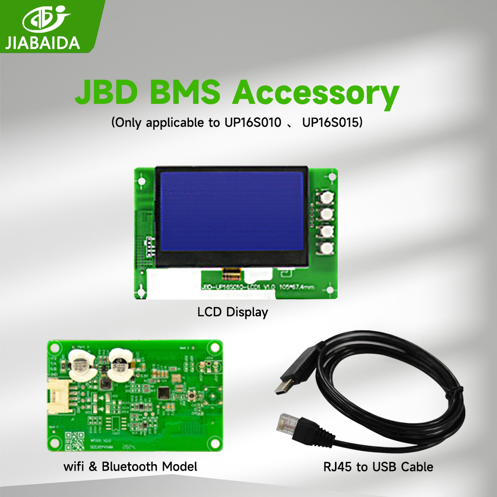 JBD BMS Accessory apply to UP16S010 UP16S015 WiFi Bluetooth LCD Display ...
