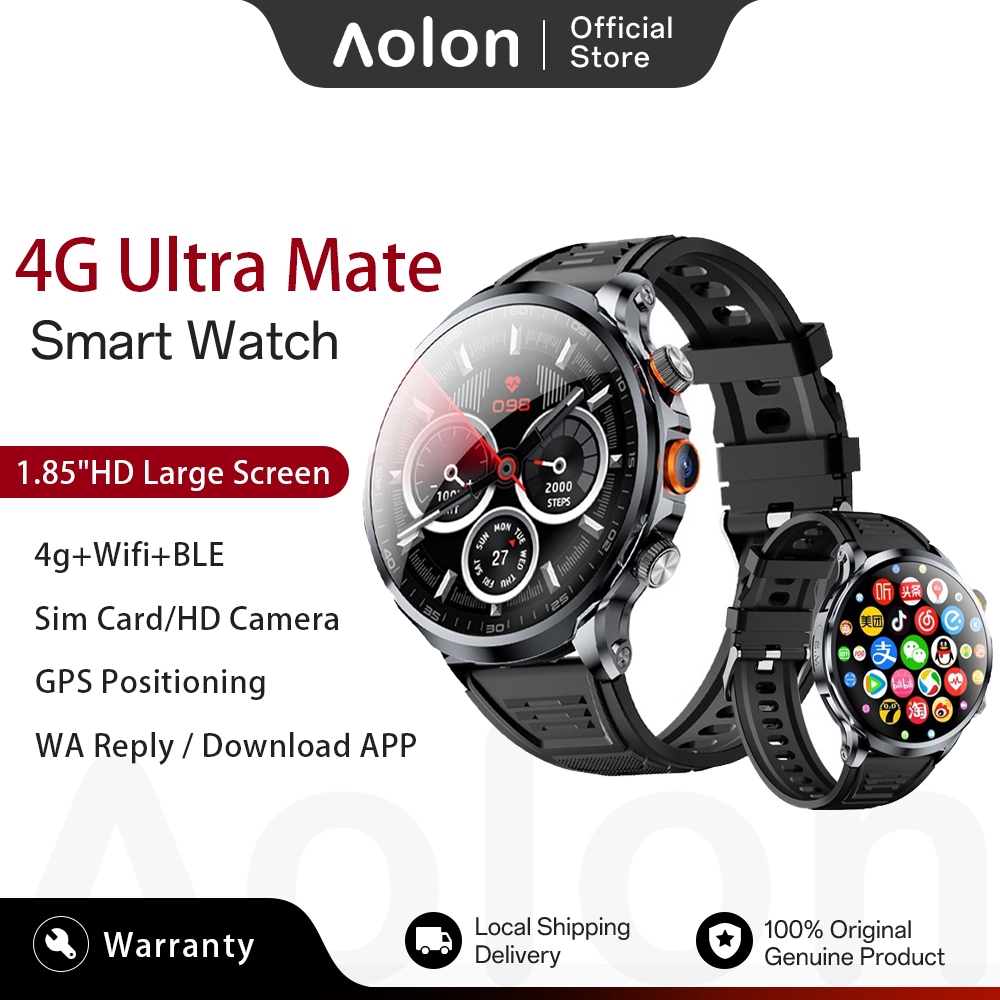 Aolon Watch With Heart Rate Monitor And Gps Aolon 4G Ultra Mate