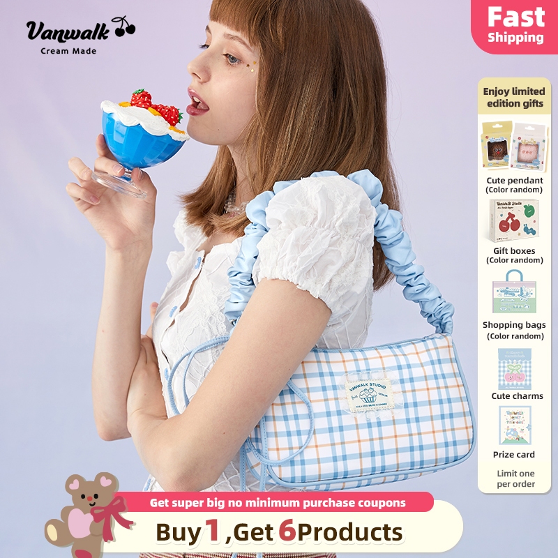 Vanwalk Shoulder Bag Water-Resistant Breathable underarm sling bag