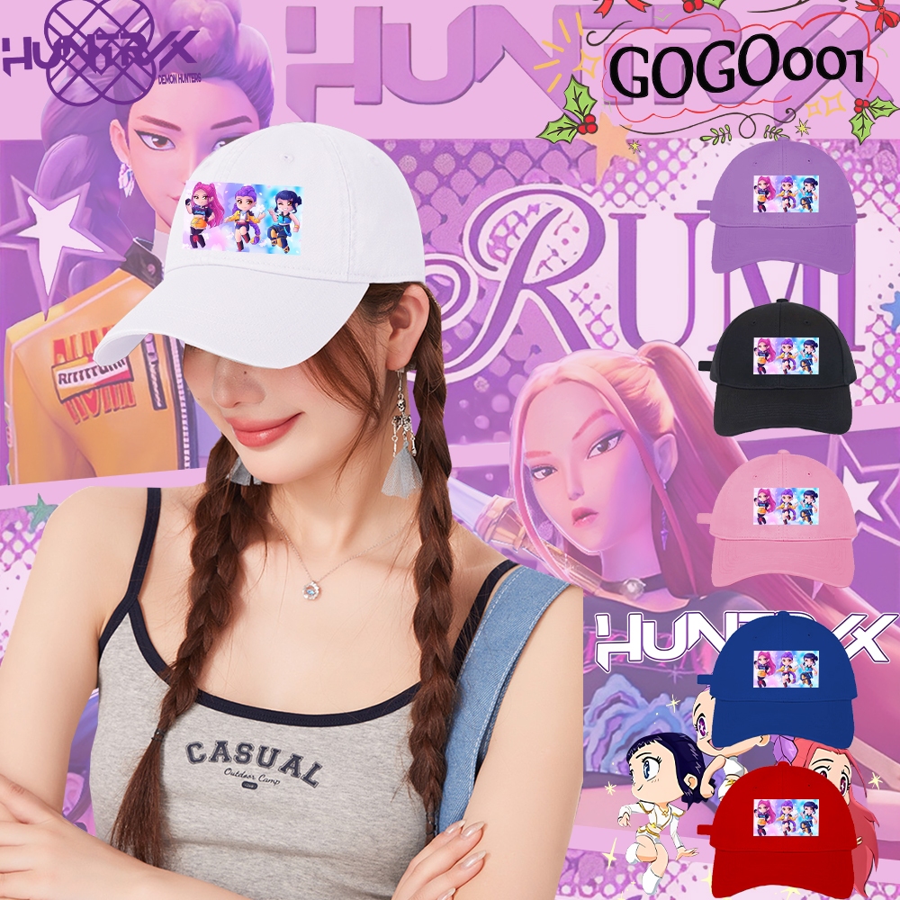 2025 KPop Demon Hunters Huntrix Printed Baseball Cap Adjustable Cap ...