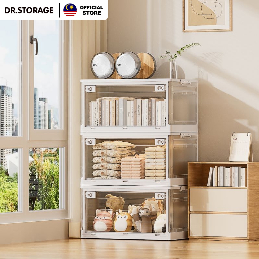 DR.STORAGE Large Capacity Storage Box Organizer Kotak Simpan Barang ...