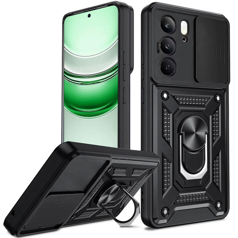 Shockproof Protector Heavy Hard Casing Case with Stand for Realme C75 ...