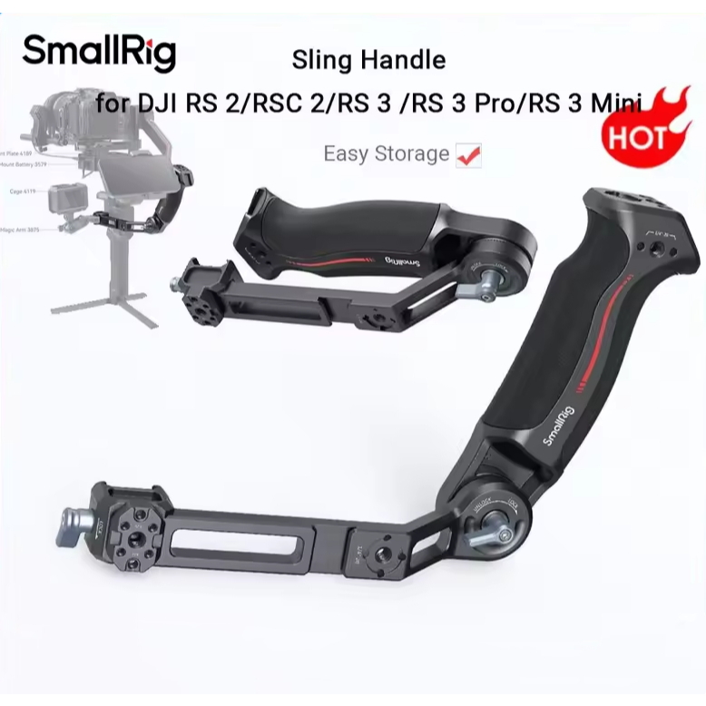 SmallRig Adjustable Handle Sling Handgrip for DJI RS 2 / RS 3 / RS 3 ...