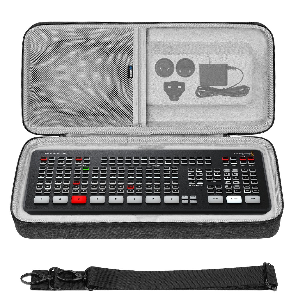 Geekria Audio Interface Carrying Case, Compatible with Blackmagic ...