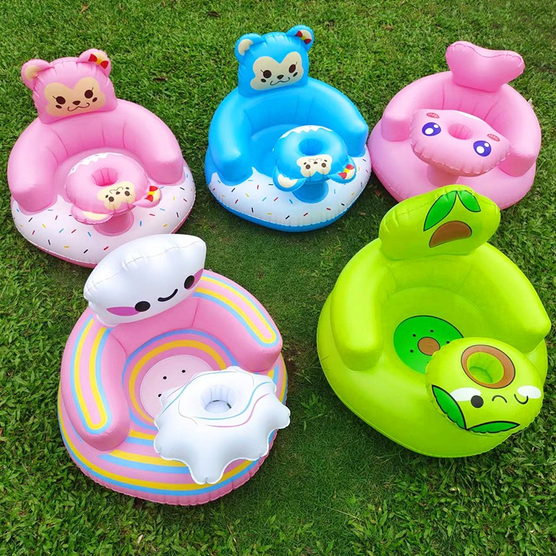 Inflatable Baby Sofa Inflatable Baby Sofa Chair With Foam Foldable ...