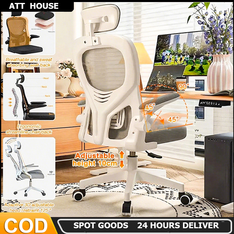 ATT Office Chair Adjustable Gaming Chair Ergonomic Chair Executive ...