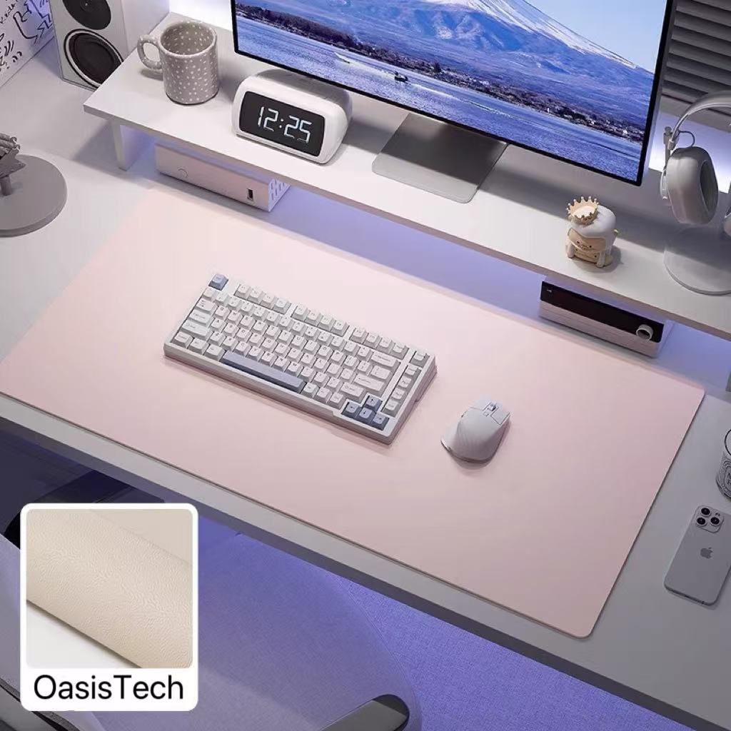 Extra Large Desk Pad Leather Surface Laptop Workstation Writing Mat ...