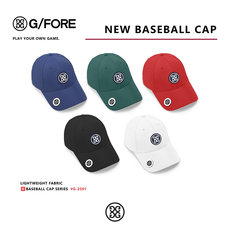 NEW G/FORE Golf Cap men's and women's summer professional style multi ...