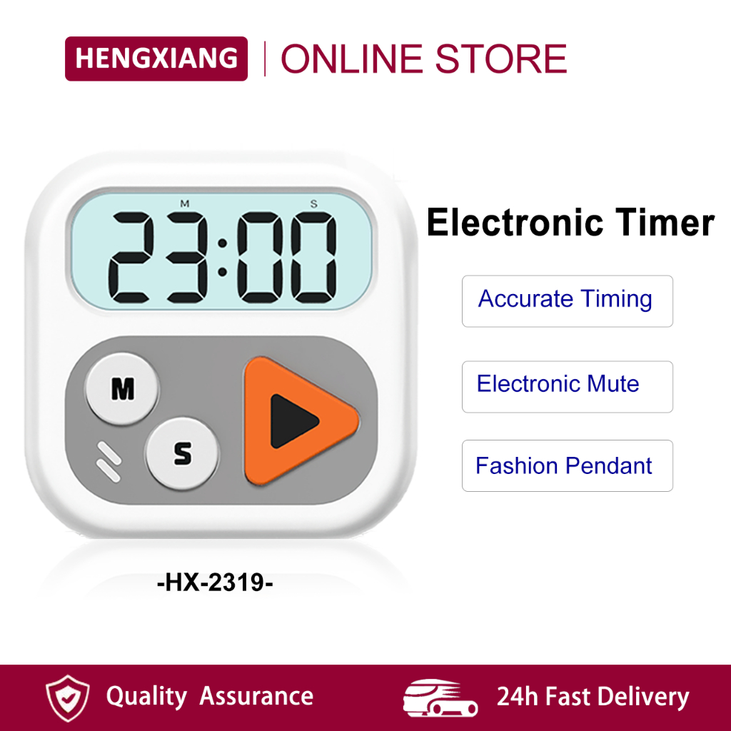 HENGXIANG Electronic Timer HX-2319, Countdown & Count-Up Timing, Simple ...