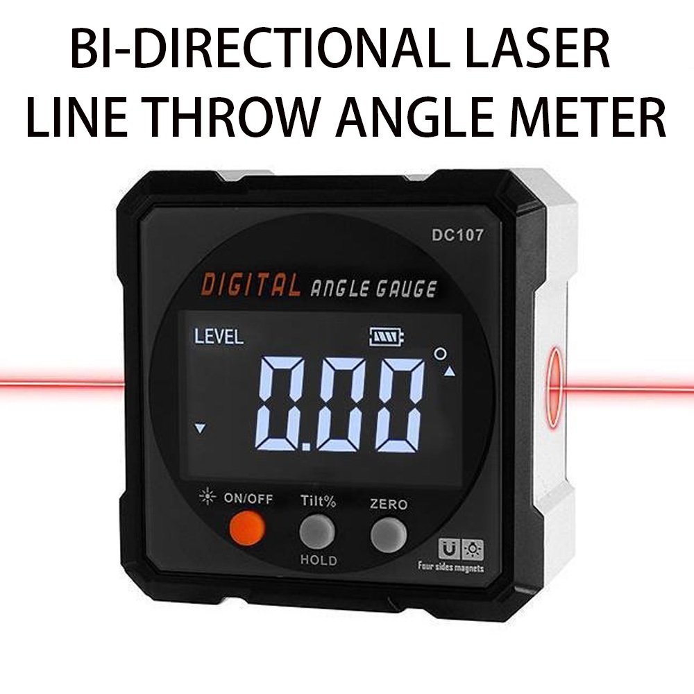 Digital Angle Gauge Protractor Inclinometer Bevel Box Measurement Angle ...