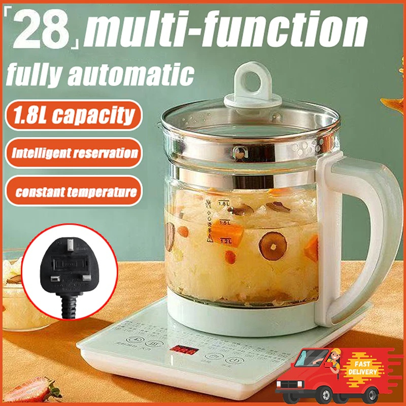 1.8L Health Pot Electric Multifunction Preserving Health Glass Kettle ...