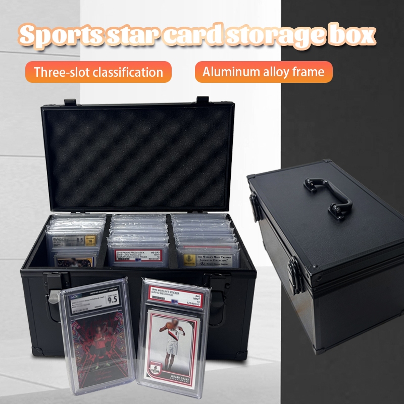 PSA Score Card Storage Box Portable Grade BGS Star Card CGC Football ...