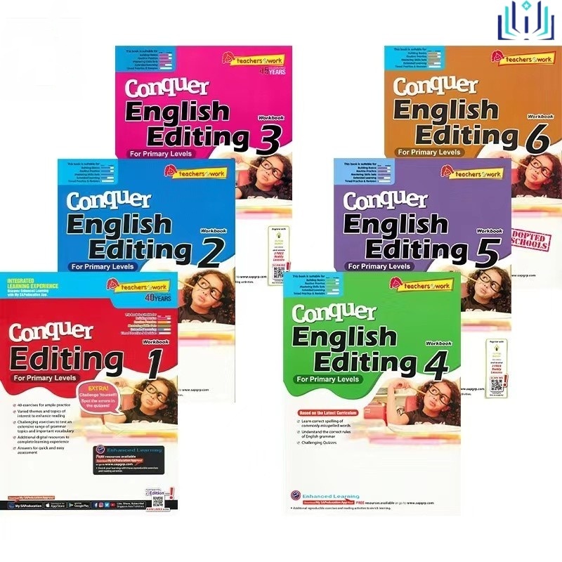 English “SAP Conquer Editing Grade 1/2/3/4/5/6” Primary School Student ...