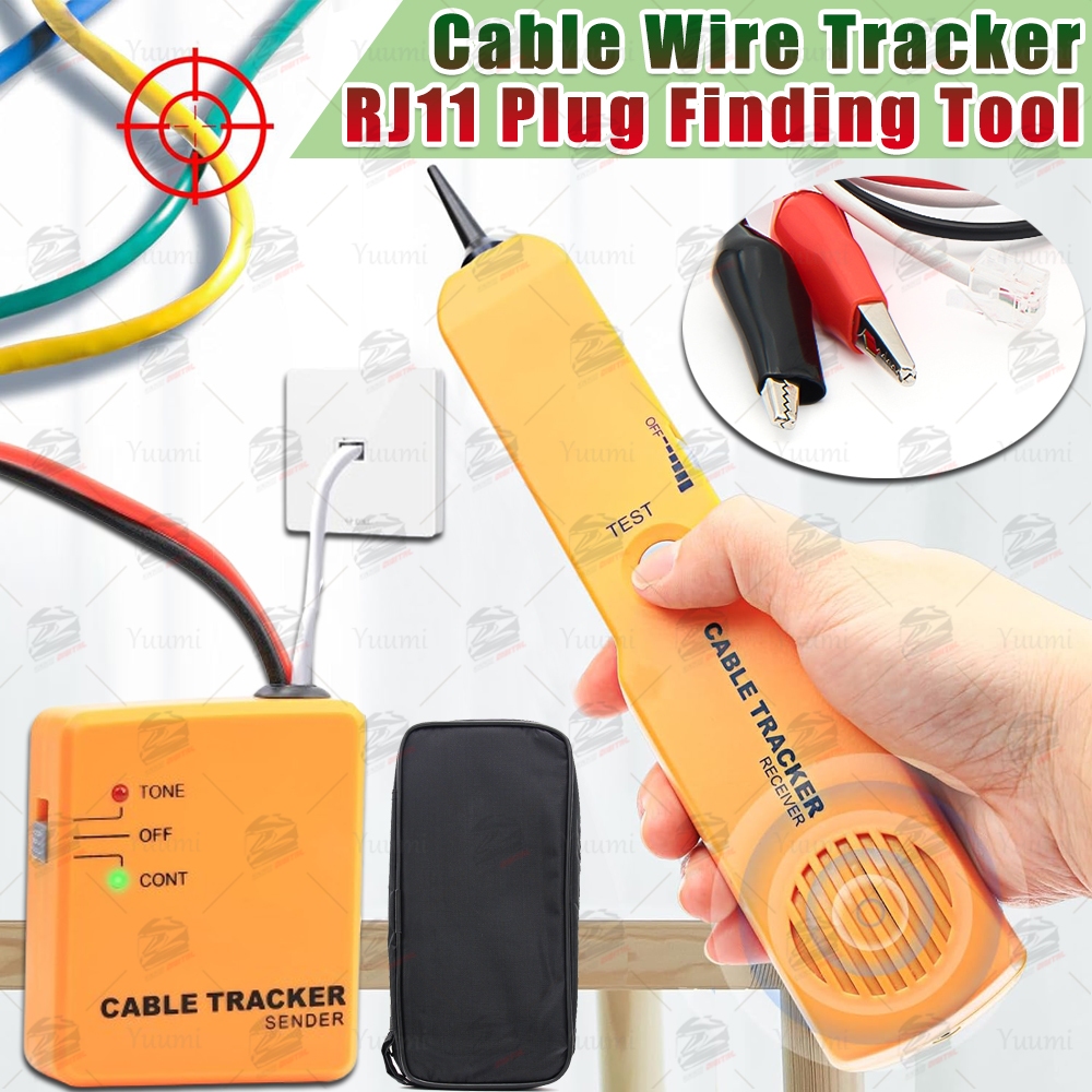 Cable Finder Tone Generator Probe Tracer Wire Tracker Multi-Function ...