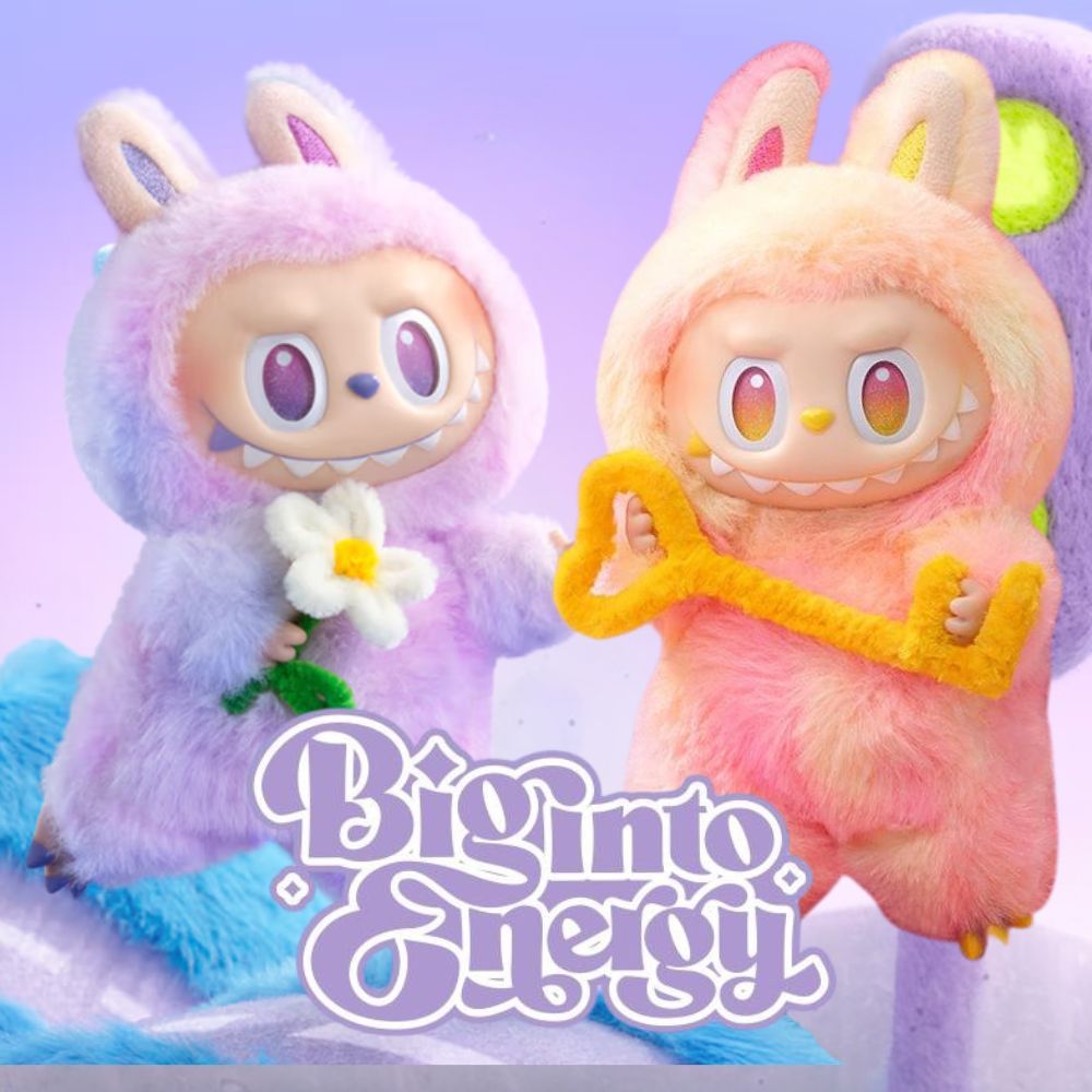 Labubu V3 The Monsters Big into Energy Series Labubu Macaron Vinyl Face ...