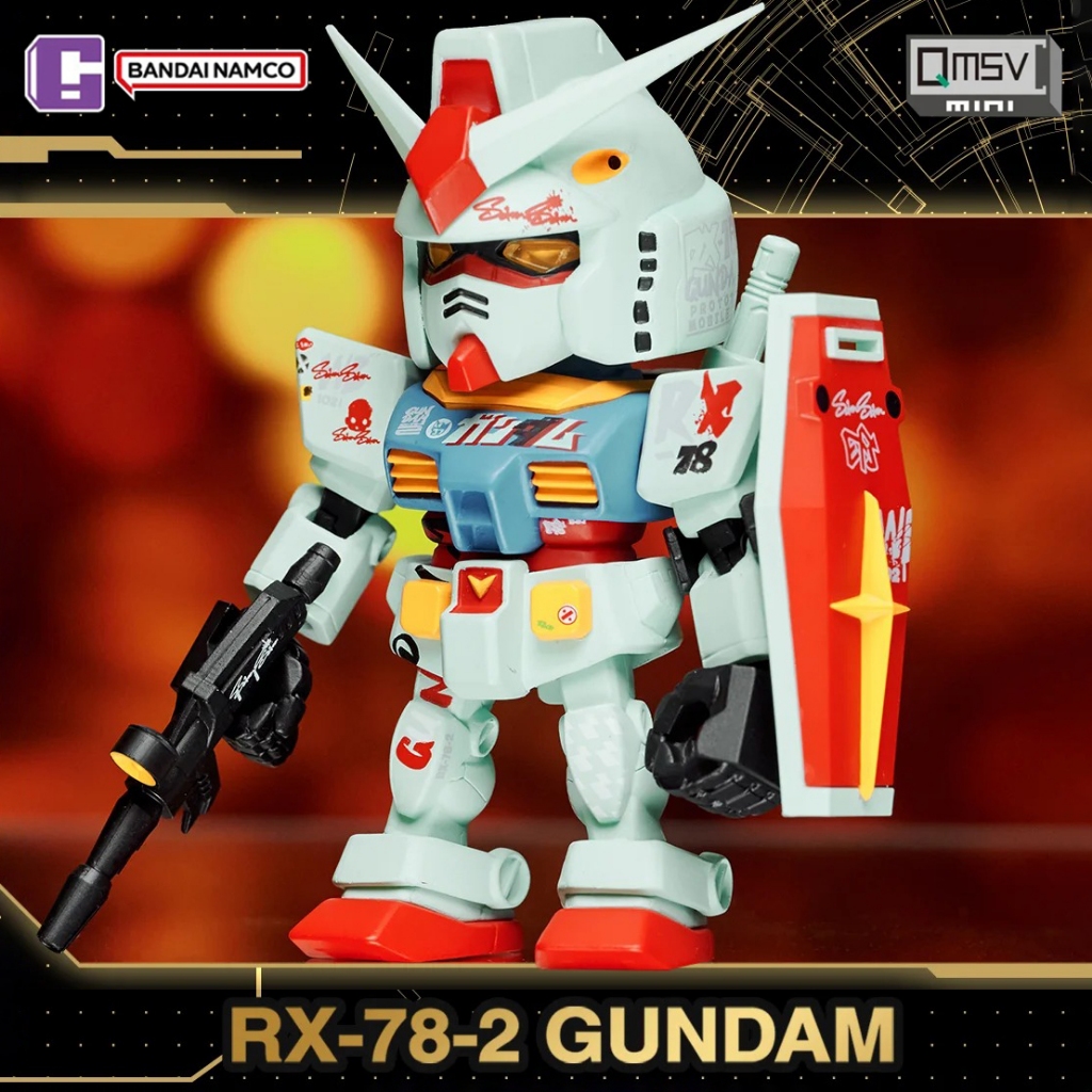 Ready to ship [BANDAI Qmsv Mini 5th Anniversary Gundam Series