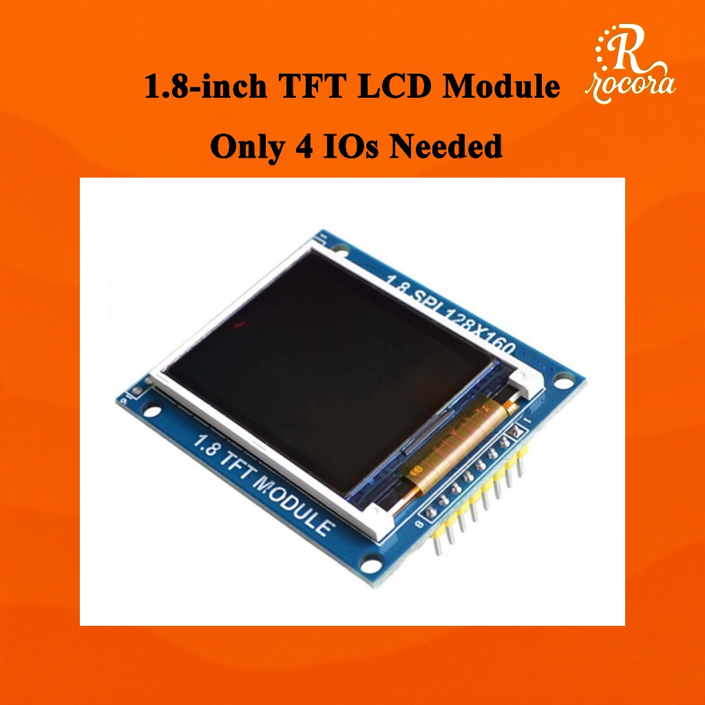 1.8-Inch TFT LCD Display Module with PCB Board SPI Interface 128x160 ...