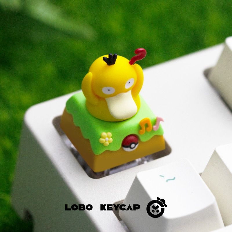 pikachu charmander squirtle psyduck pokemon anime keycap set for ...