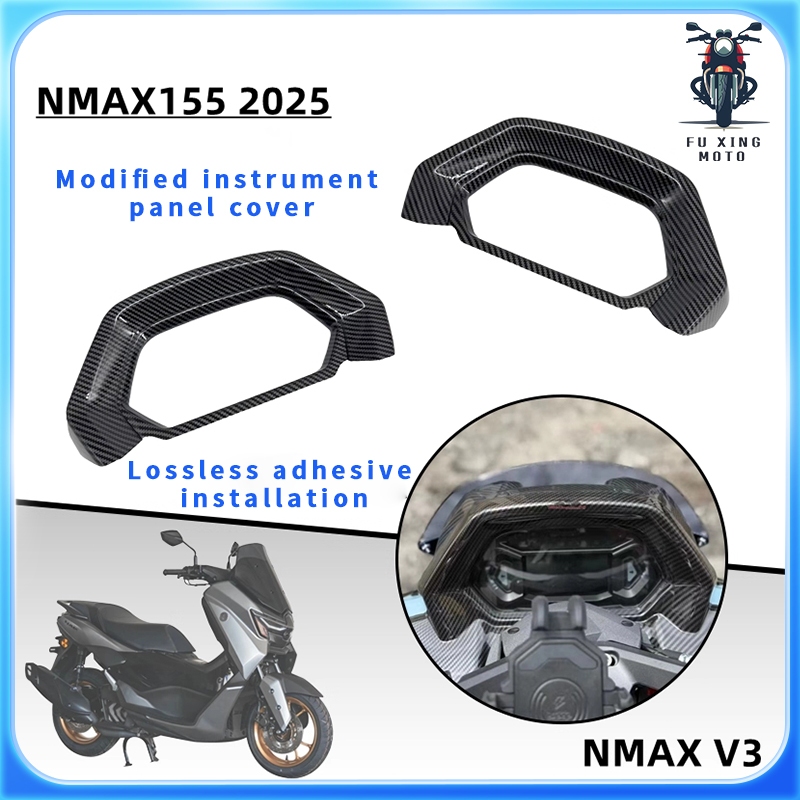For YAMAHA NMAX v3 2025 Mileage Gauge Cover Dashboard Trim Frame ...