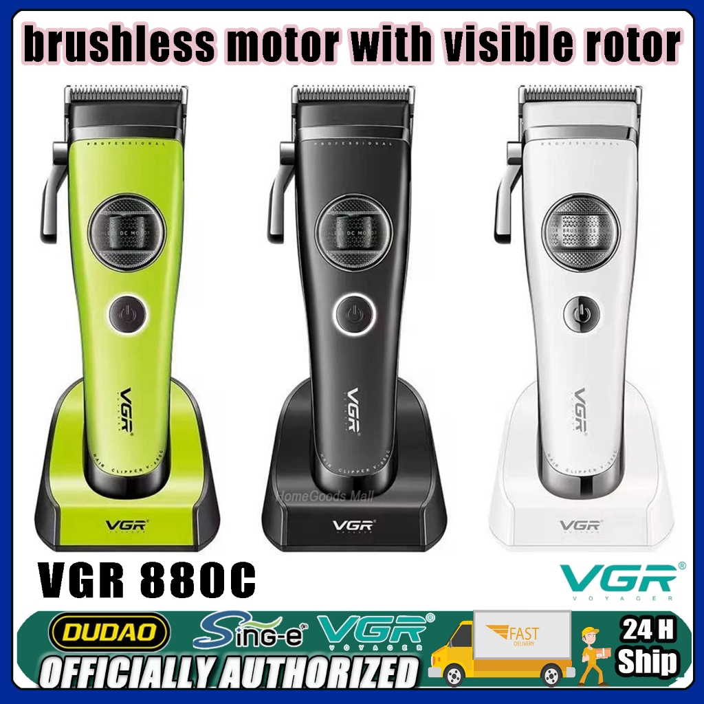 【KL Stock】VGR V-880 Newly launched brushless visible rotation motor ...