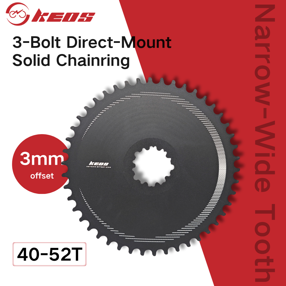 KEOS 3-pin GXP direct-mounted dental disc with positive and negative ...
