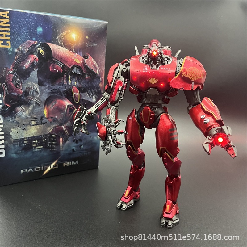 NECA Pacific Rim Mech Crimson Typhoon Deluxe Edition Luminous China ...