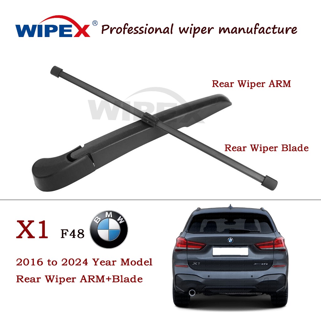 2016 to 2024 BMW X1 F48 Rear Wiper Assembly (Set/Arm/Blade/Nut Cover ...