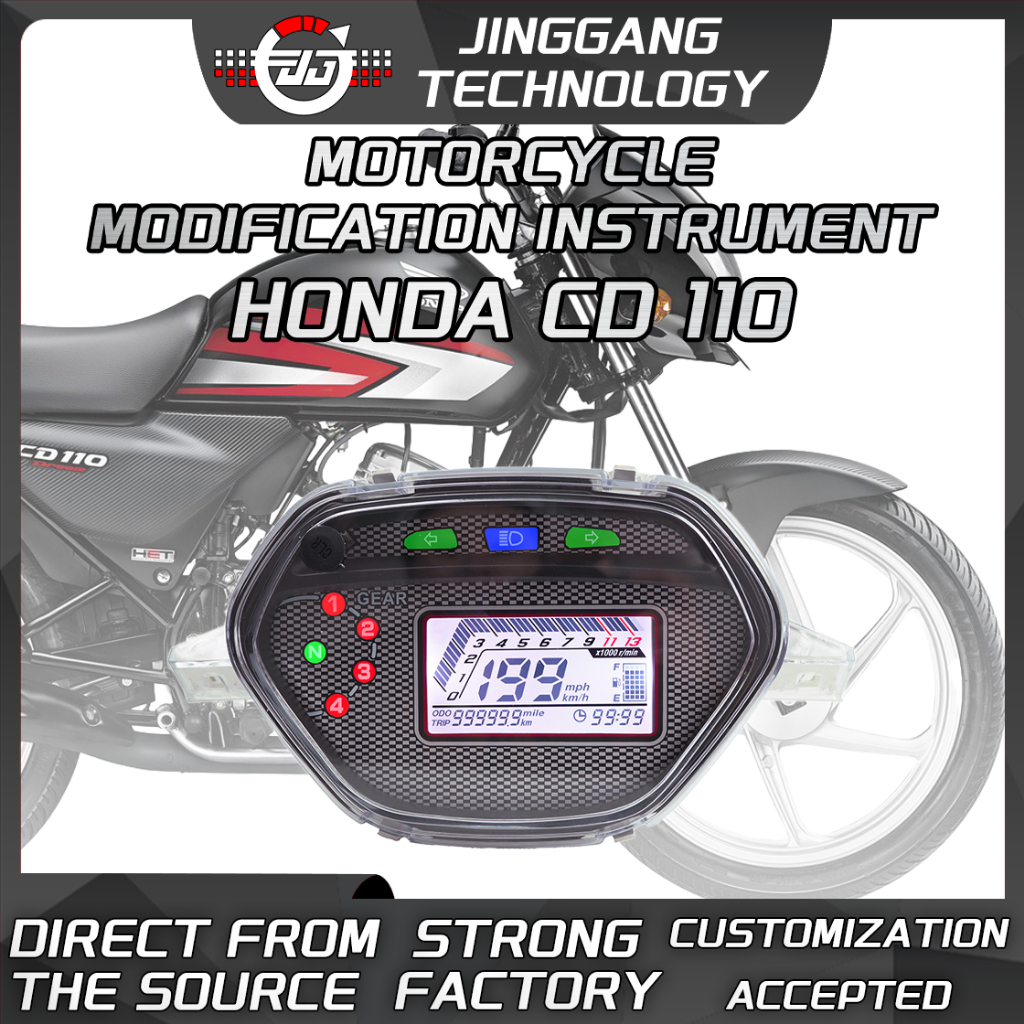 For Honda EX5 CX DX CD110 Wave100 Class1 Ori Tokyoda DIGITAL METER ...