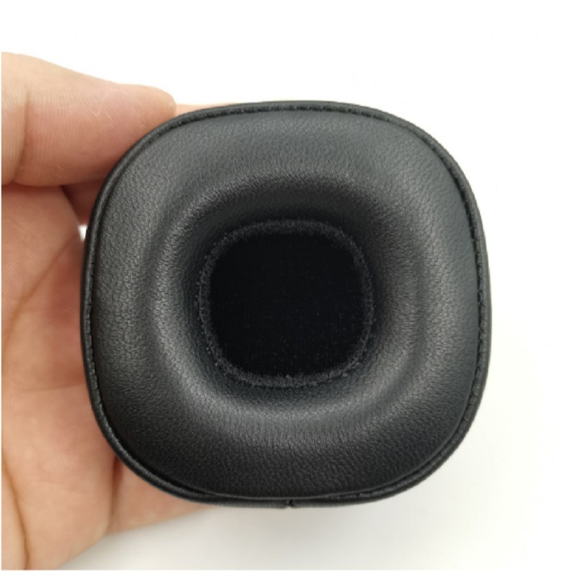 thumbnail image 2 of Replacement Sheepskin Leather Ear Pads For Audeze Sine Planar Headphones - Black Foam Cushions 2 of 4