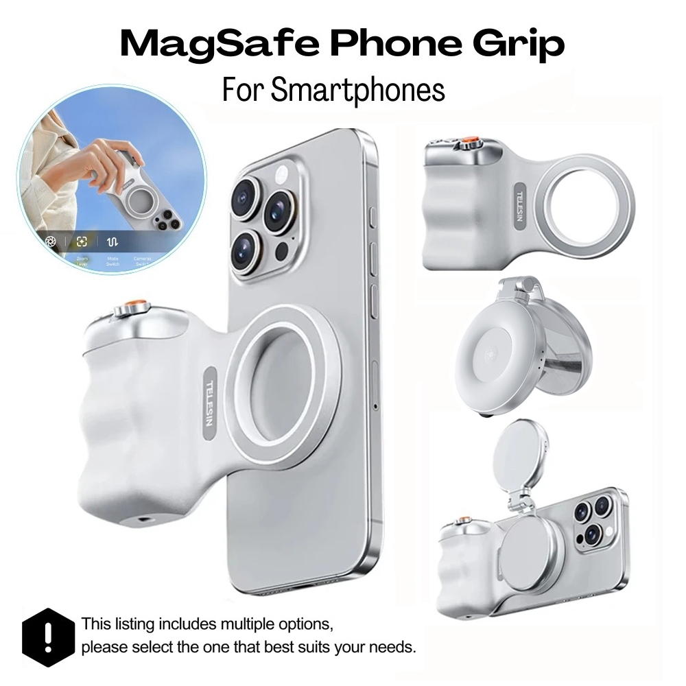 Magnetic Phone Camera Grip Smartphone Shooting Holder Selfie Handle ...