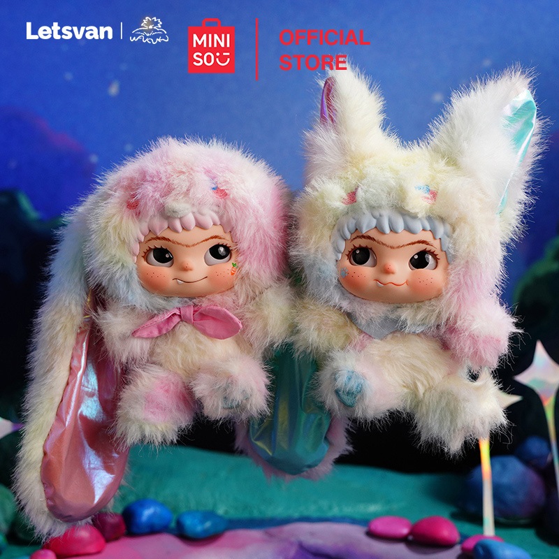MINISO Official WAKUKU Fox & Bunny Mischief Diary Series Figures Blind ...