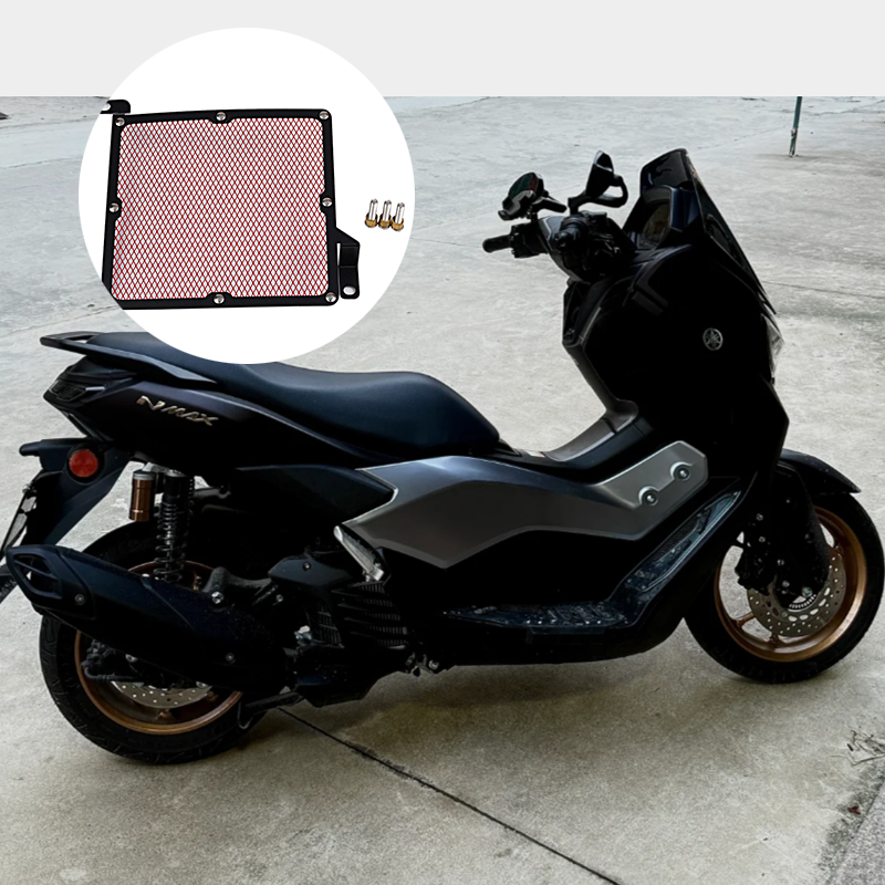 Radiator Grill Motorcycle NMAX 125/155 V2 V3 2020-2025 Tahan Hentakan ...