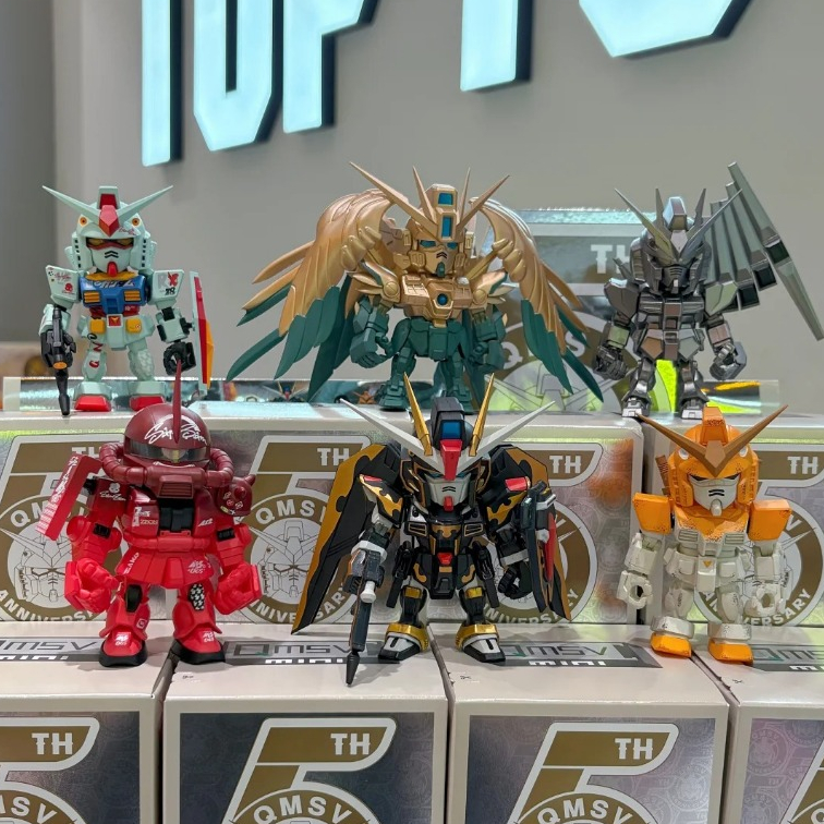 Ready to ship [BANDAI Qmsv Mini 5th Anniversary Gundam Series