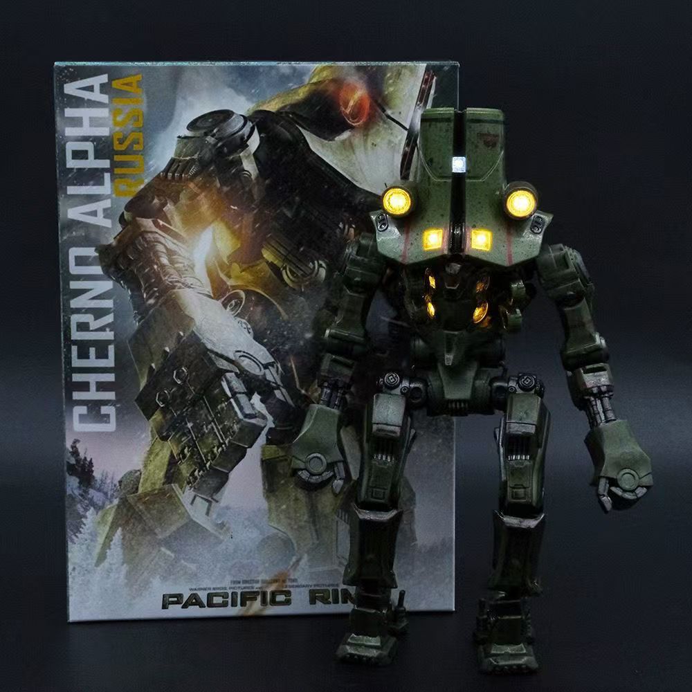 NECA Pacific Rim Luminous version Russia Mech Cherno Alpha Luminous ...