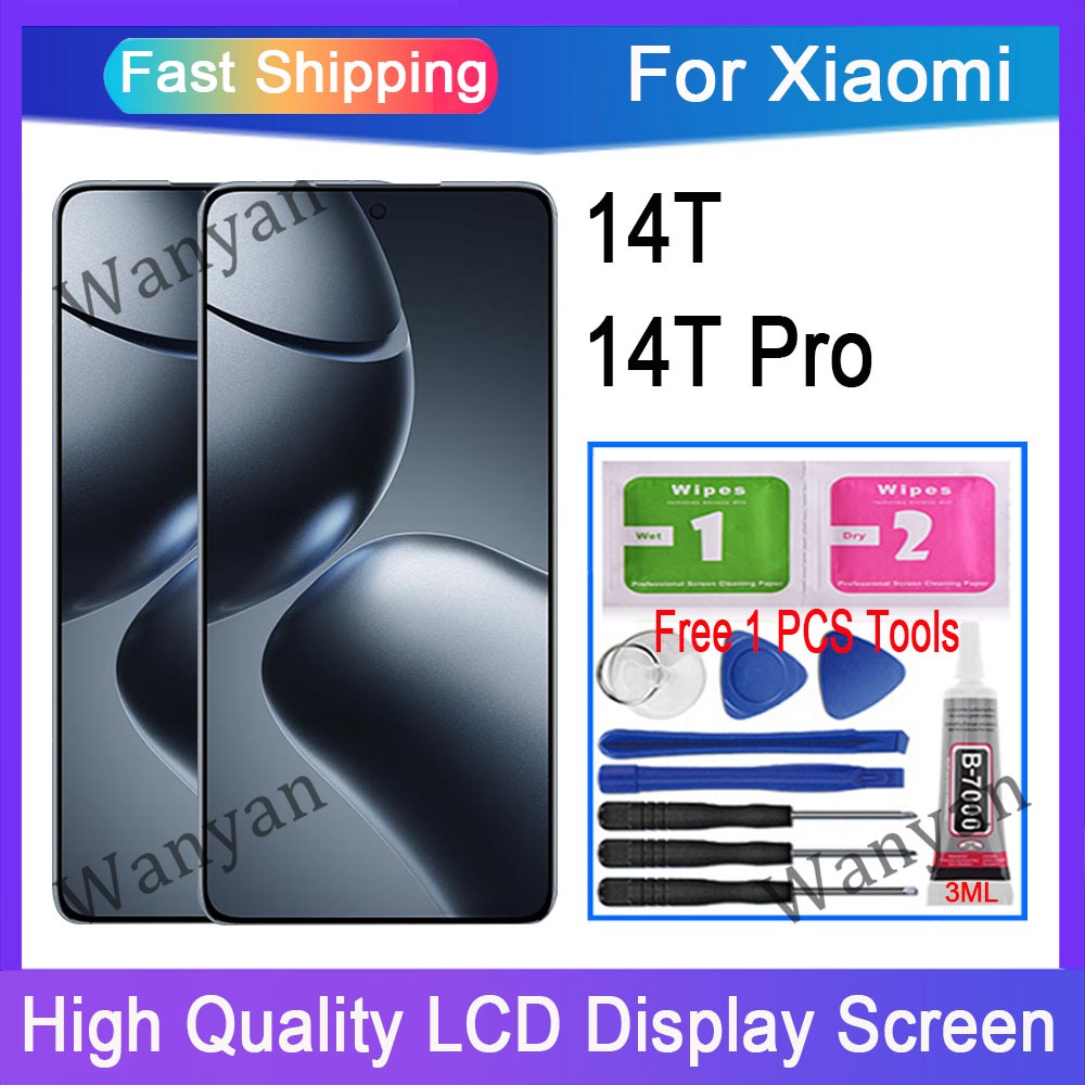 Display LCD + Touch Screen Per Xiaomi Redmi Note 13 PRO 4G - Kit Di Sostituzione Con Strumenti (6.6 Pollici, Nero) - 2