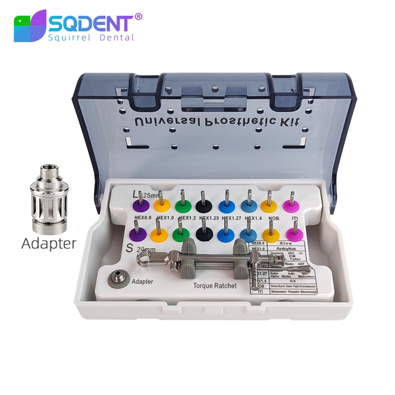 SQDENT Dental implant restoration tool box, Osstem Straumann ITI ...