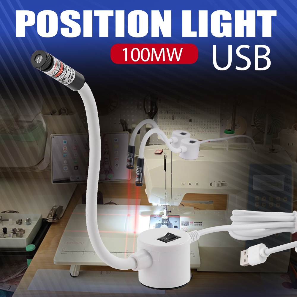 Industrial Laser Positioning Light for Cutting Bed - USB Cross/Line ...