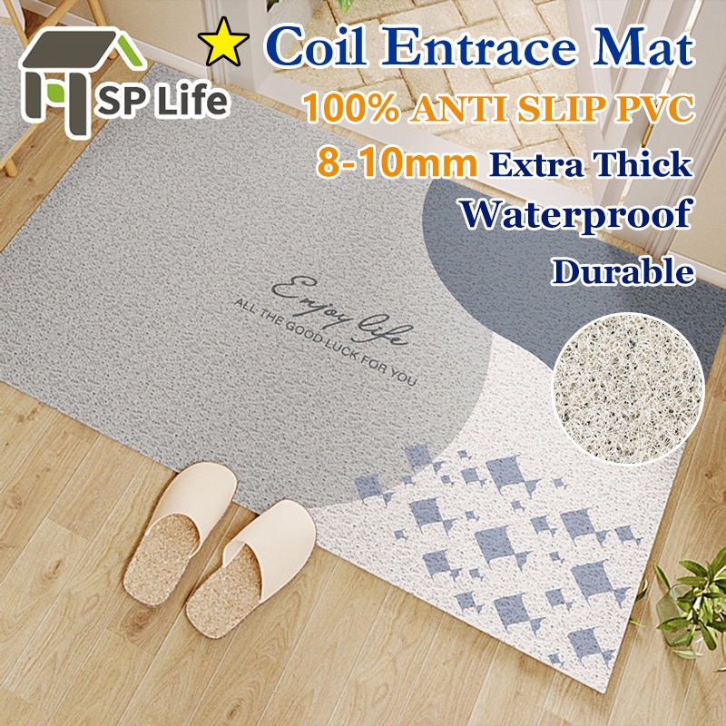 [SP]Nordic Morandi Pvc Coil Floor Mat Premium Karpet Bto Door Mat ...